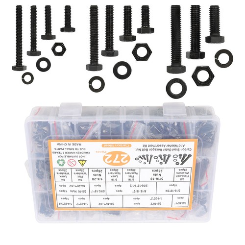 272 pack carbon steel nut - 272,